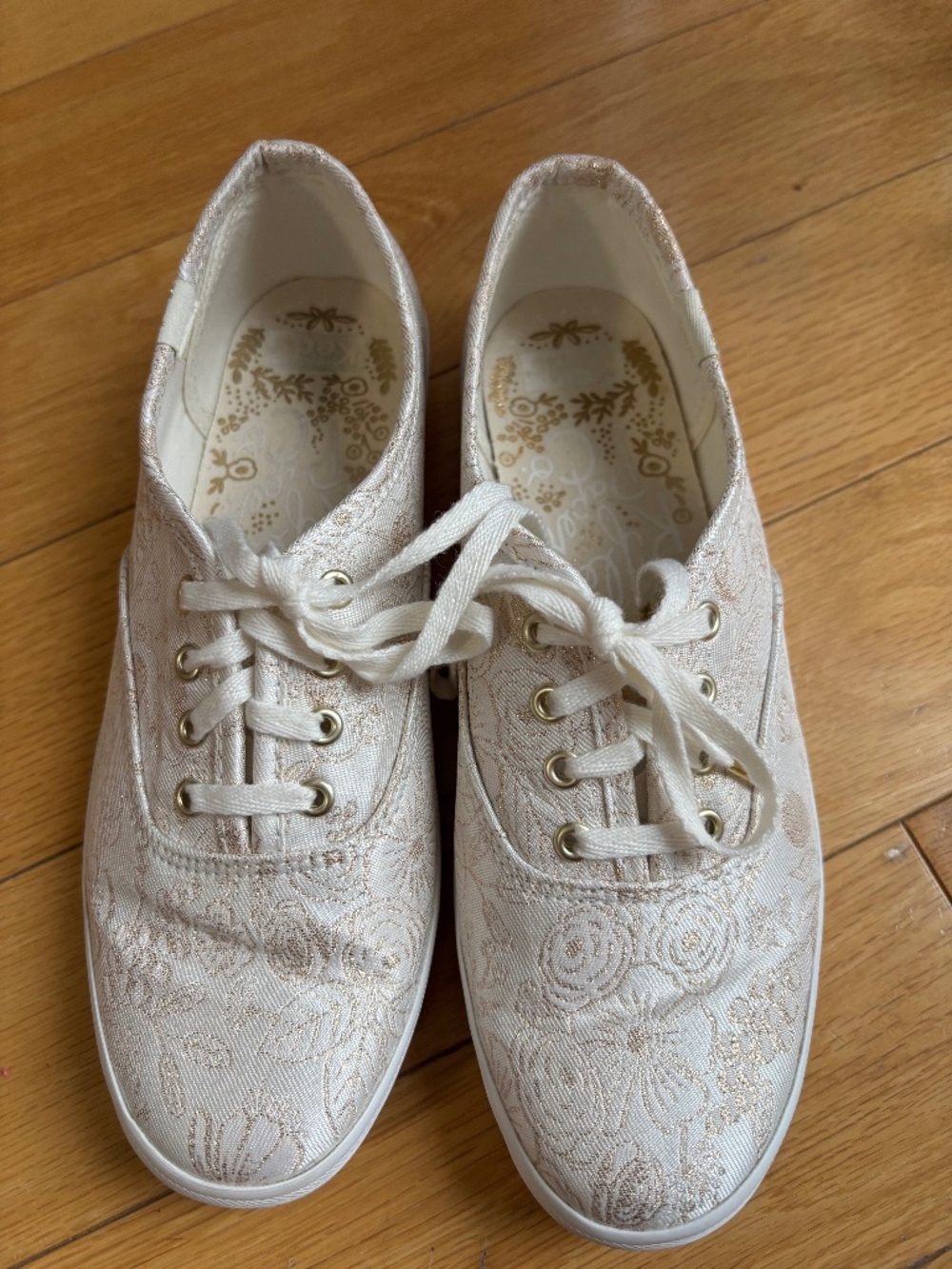 Keds x Rifle Paper Co. Champion Colette Jacquard Sneakers – Women’s Size 5